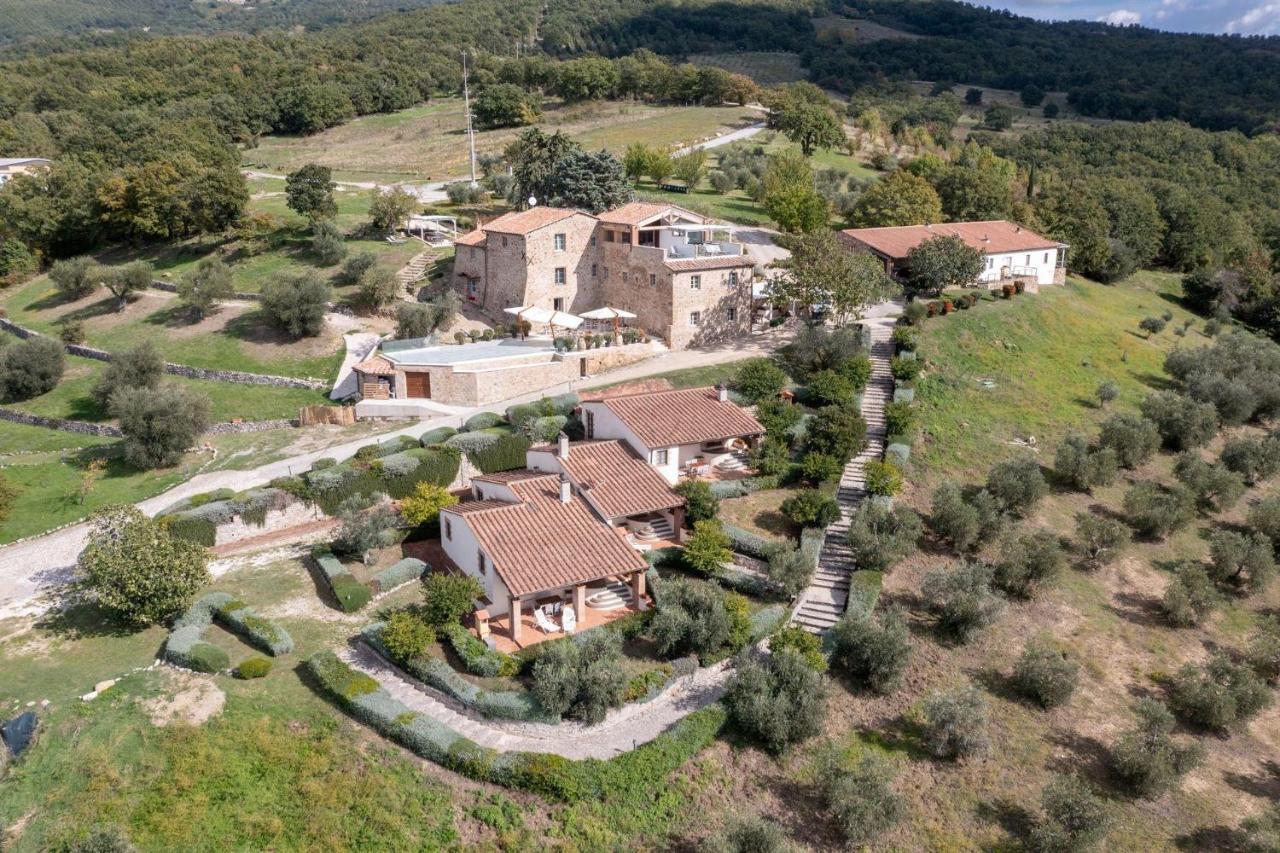 Pievania Roccalbegna Bagian luar foto